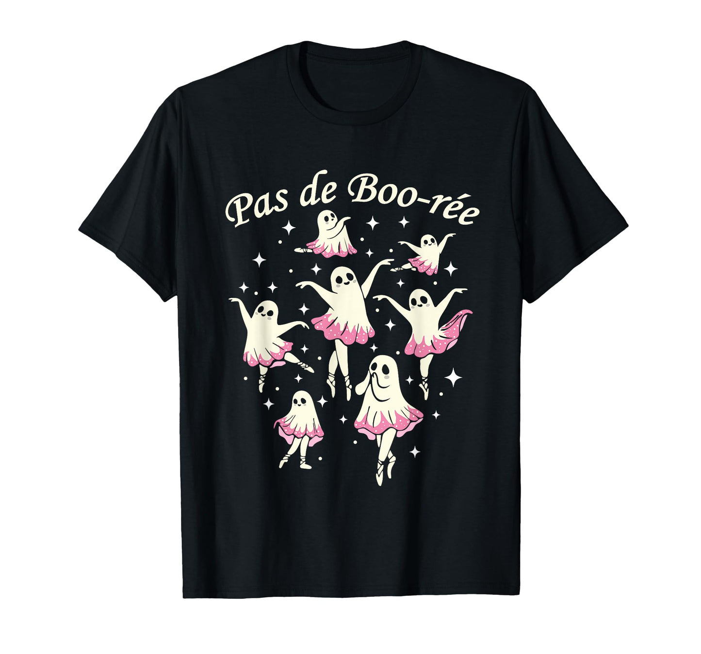Pas De Boo-rée Ghost Ballet Dancer Halloween Dance Teacher T-Shirt
