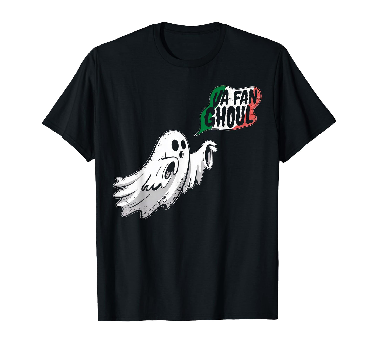 Va Fan Ghoul Ghost Italian Halloween T-Shirt