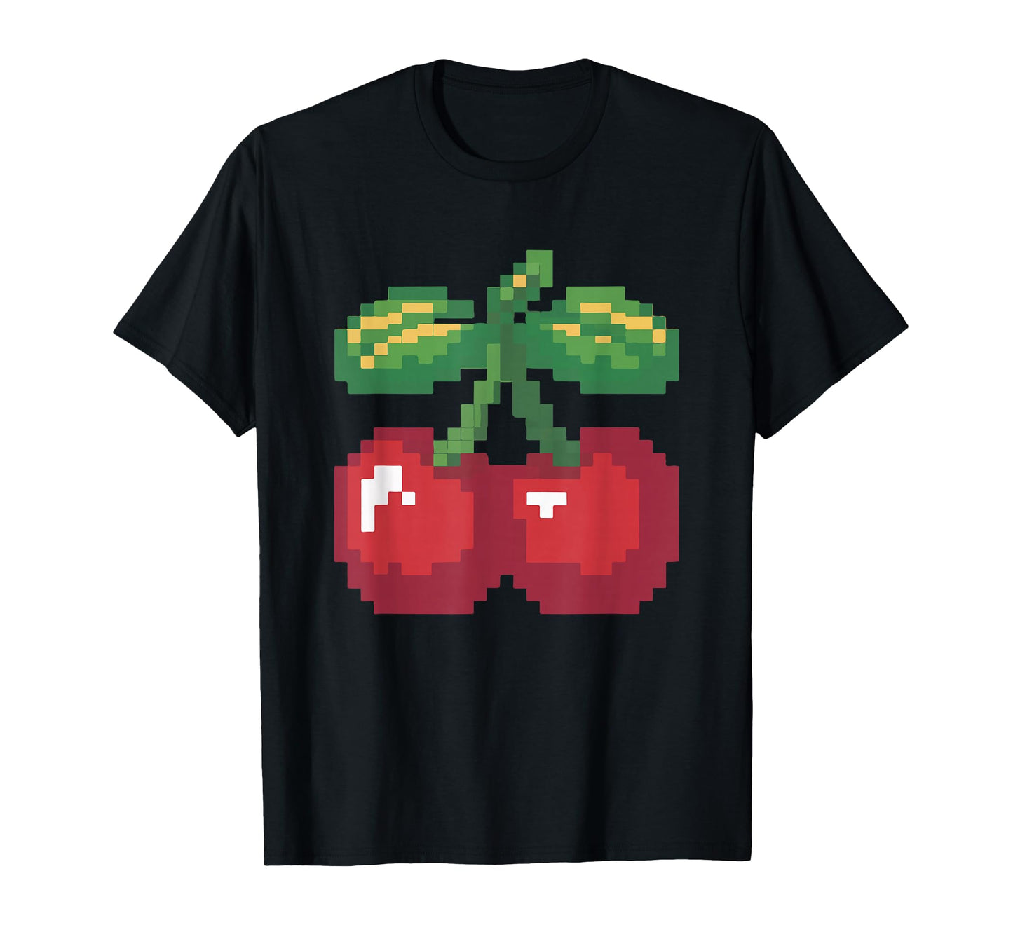 Pixel Cherries 80s Video Game Halloween Costume Easy Group T-Shirt