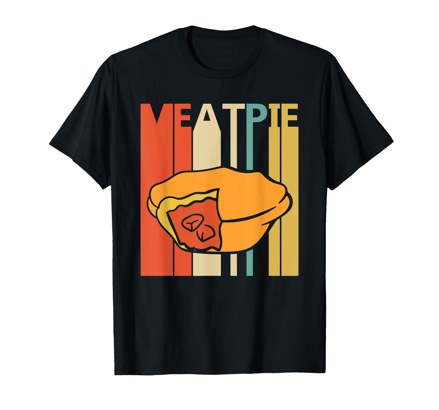 Vintage Retro Meat Pie T-shirt