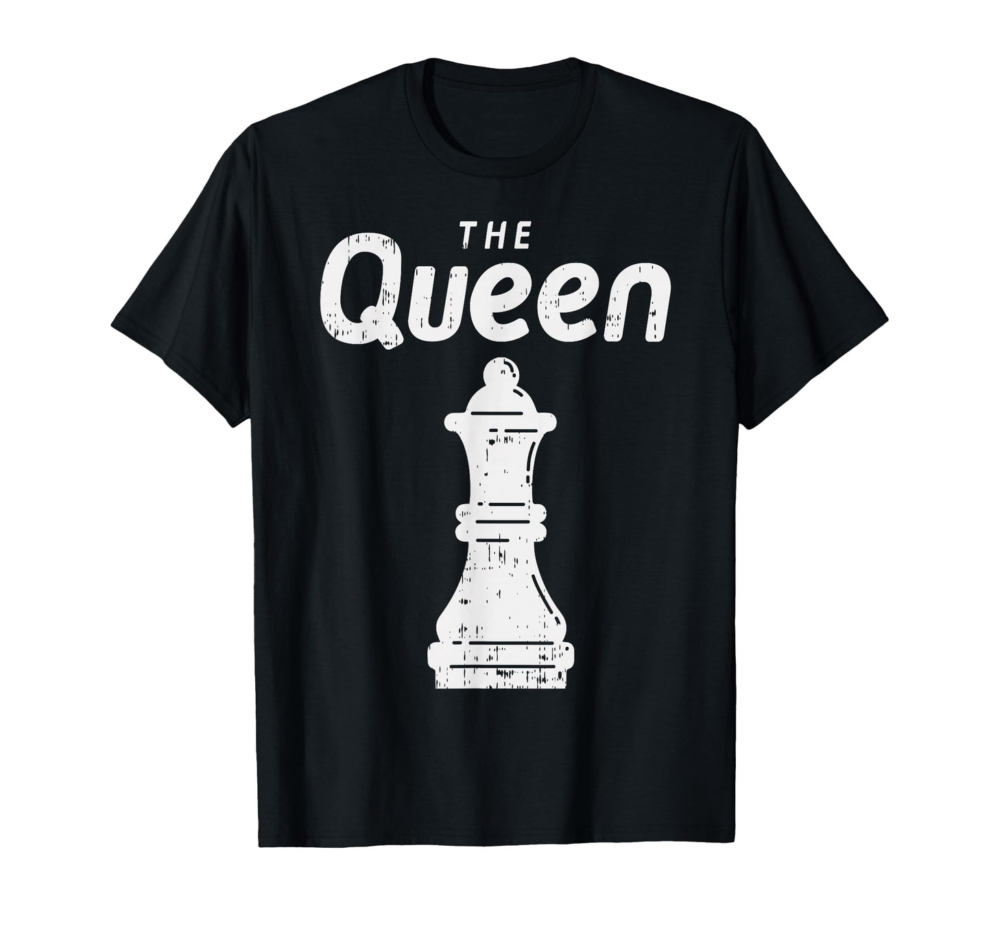 Chess Piece The Queen Shirt Halloween Matching Costume T-Shirt