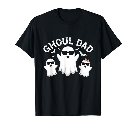 Ghoul Dad Vintage Daddy Ghost Funny Halloween T-Shirt