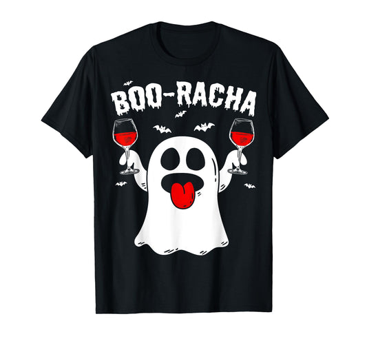 Boo-Racha Halloween Cute Ghost Boo Borracha Funny Men Women T-Shirt