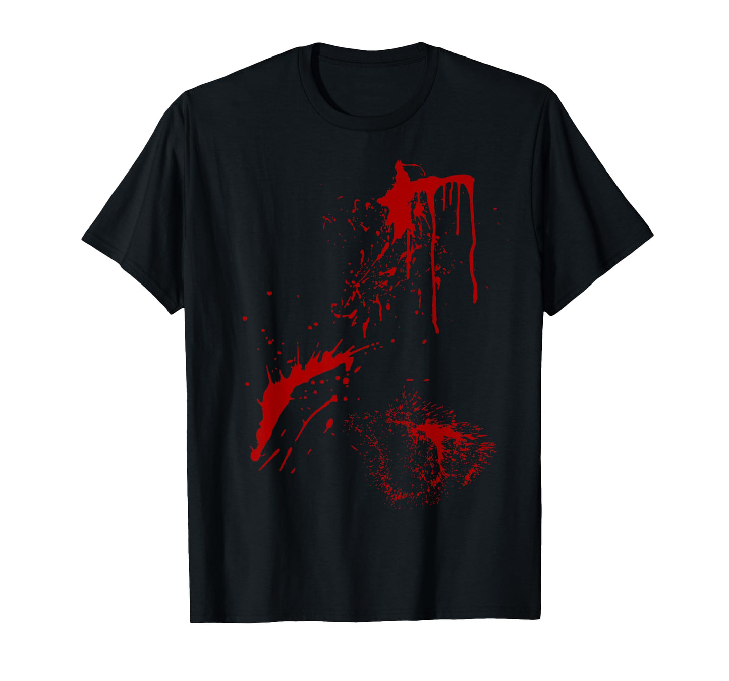 Blood Splatter Halloween Fake Bloody Spatter Zombie Victim T-Shirt
