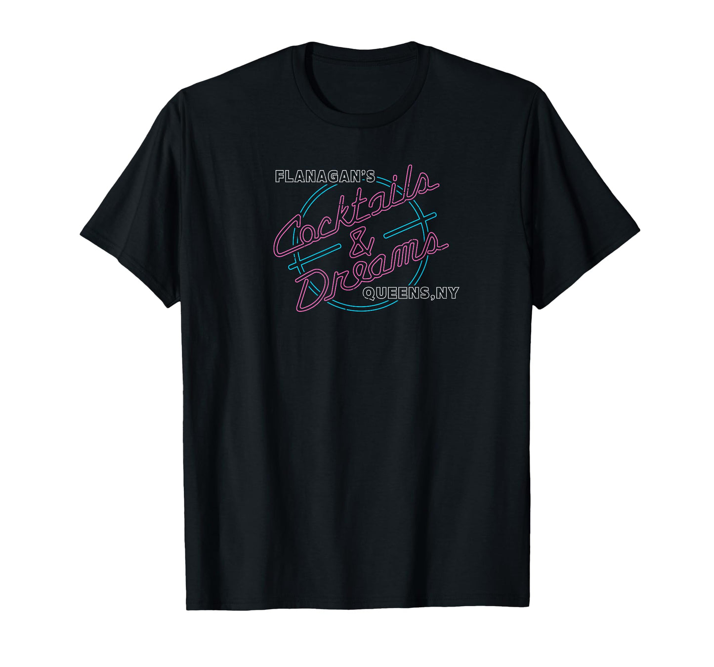 Cocktails & Dreams Classic 1980s Funny Mens Womens Graphic T-Shirt
