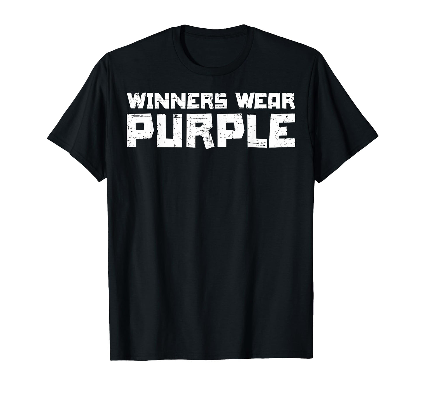 Team Sports Winners Wear Purple T-Shirt