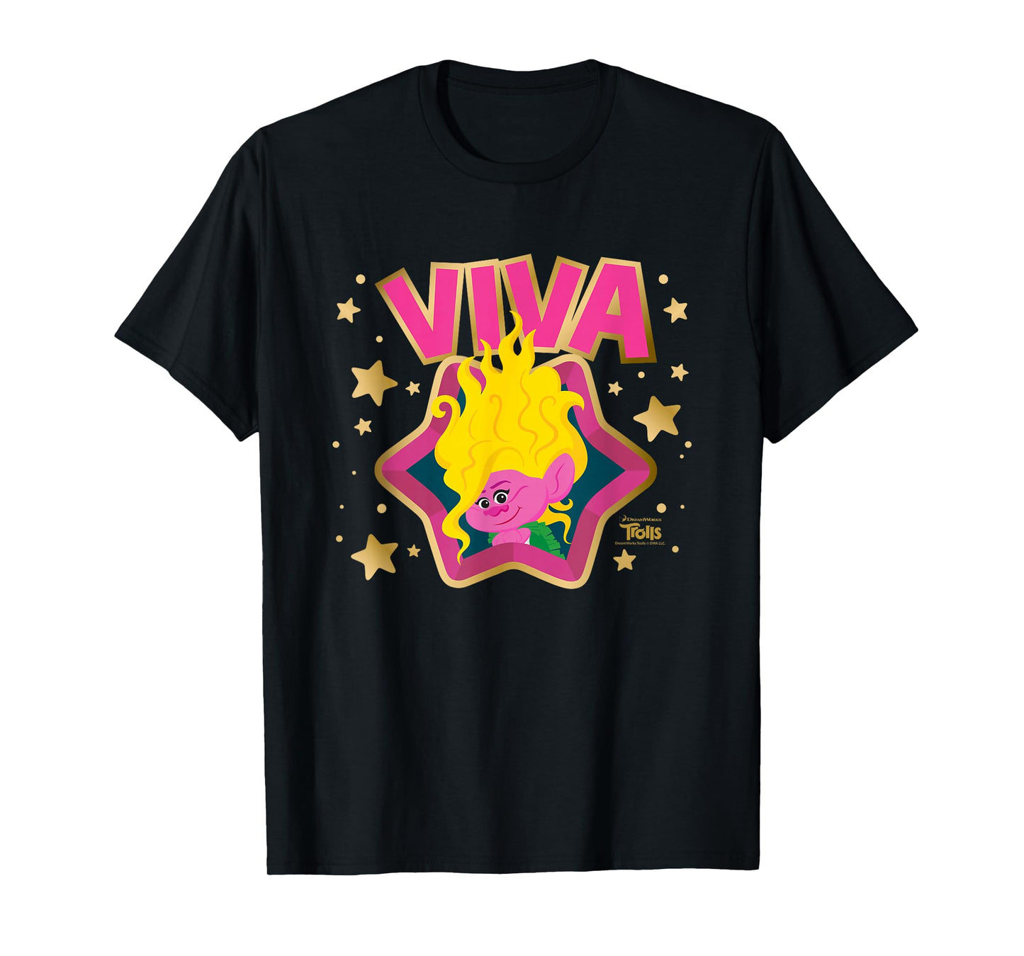 DreamWorks Trolls Viva Star Power Portrait T-Shirt