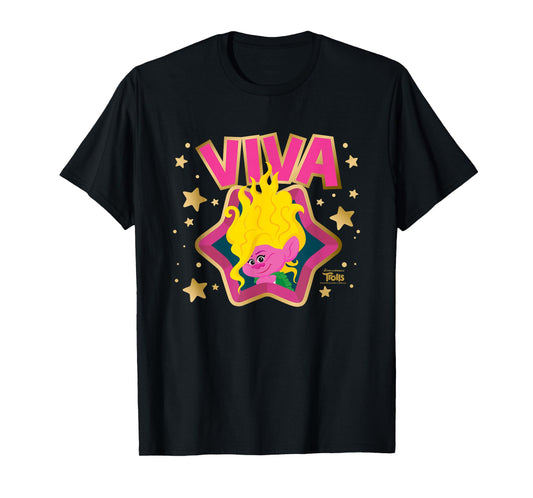 DreamWorks Trolls Viva Star Power Portrait T-Shirt
