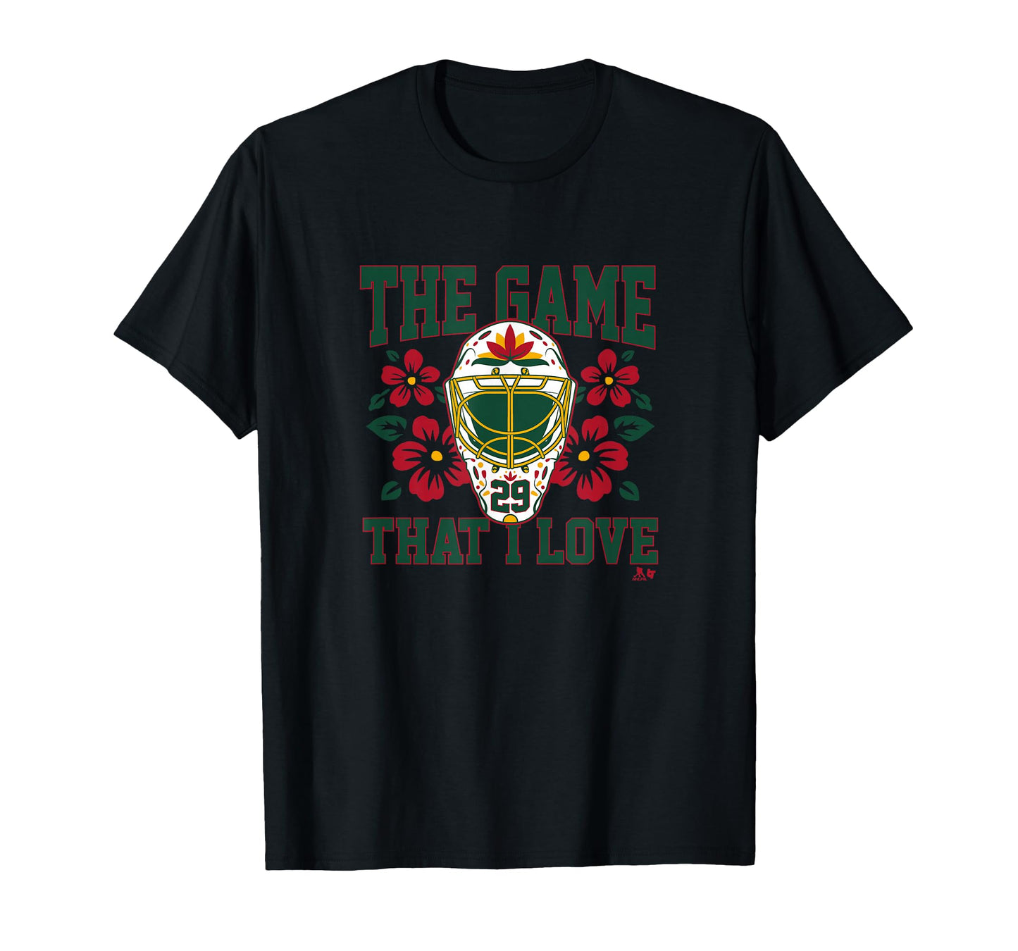 Marc-Andre Fleury - The Game That I Love - Minnesota Hockey T-Shirt