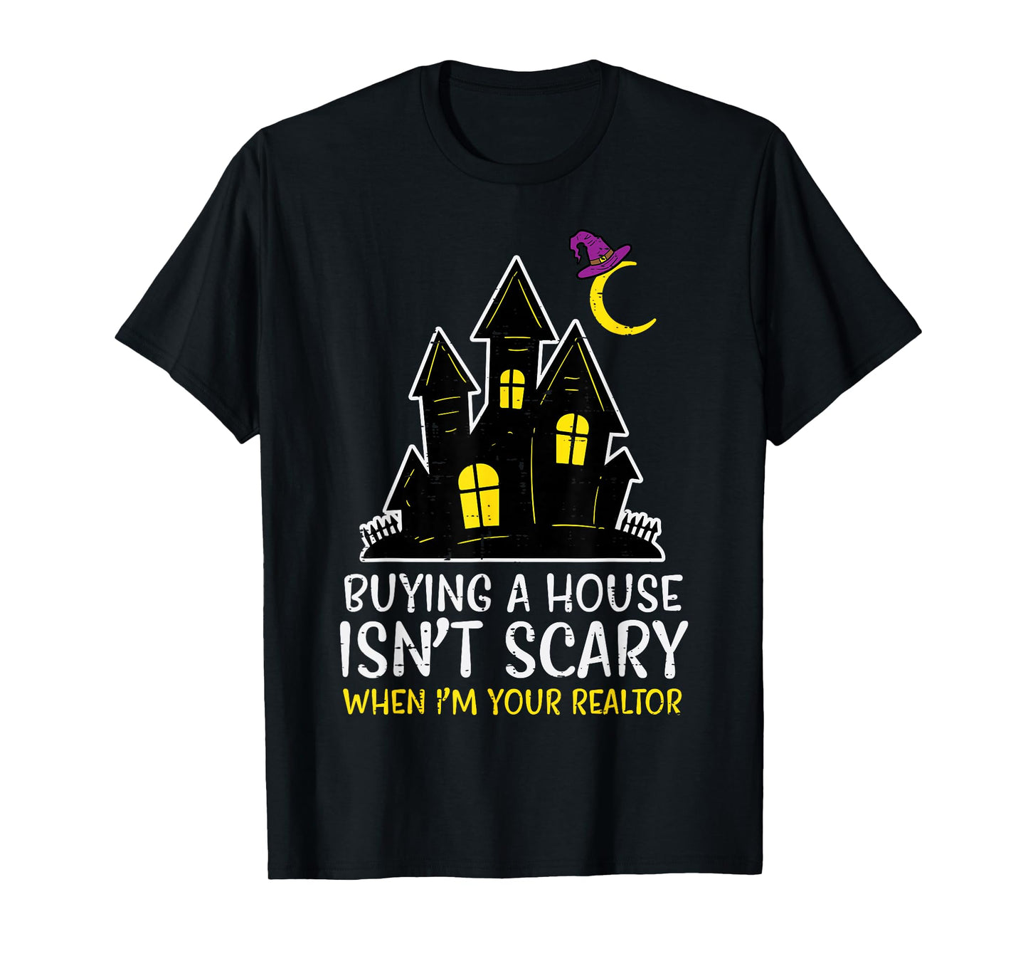 Halloween Realtor Buying House Isnt Scary Costume Women Men T-Shirt
