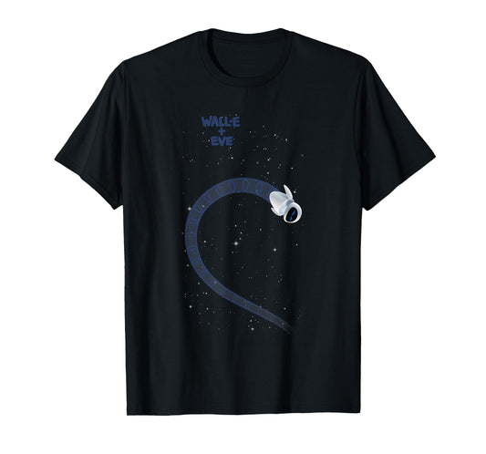 Disney Pixar Wall-E + EVE Right Half Heart Couples T-Shirt