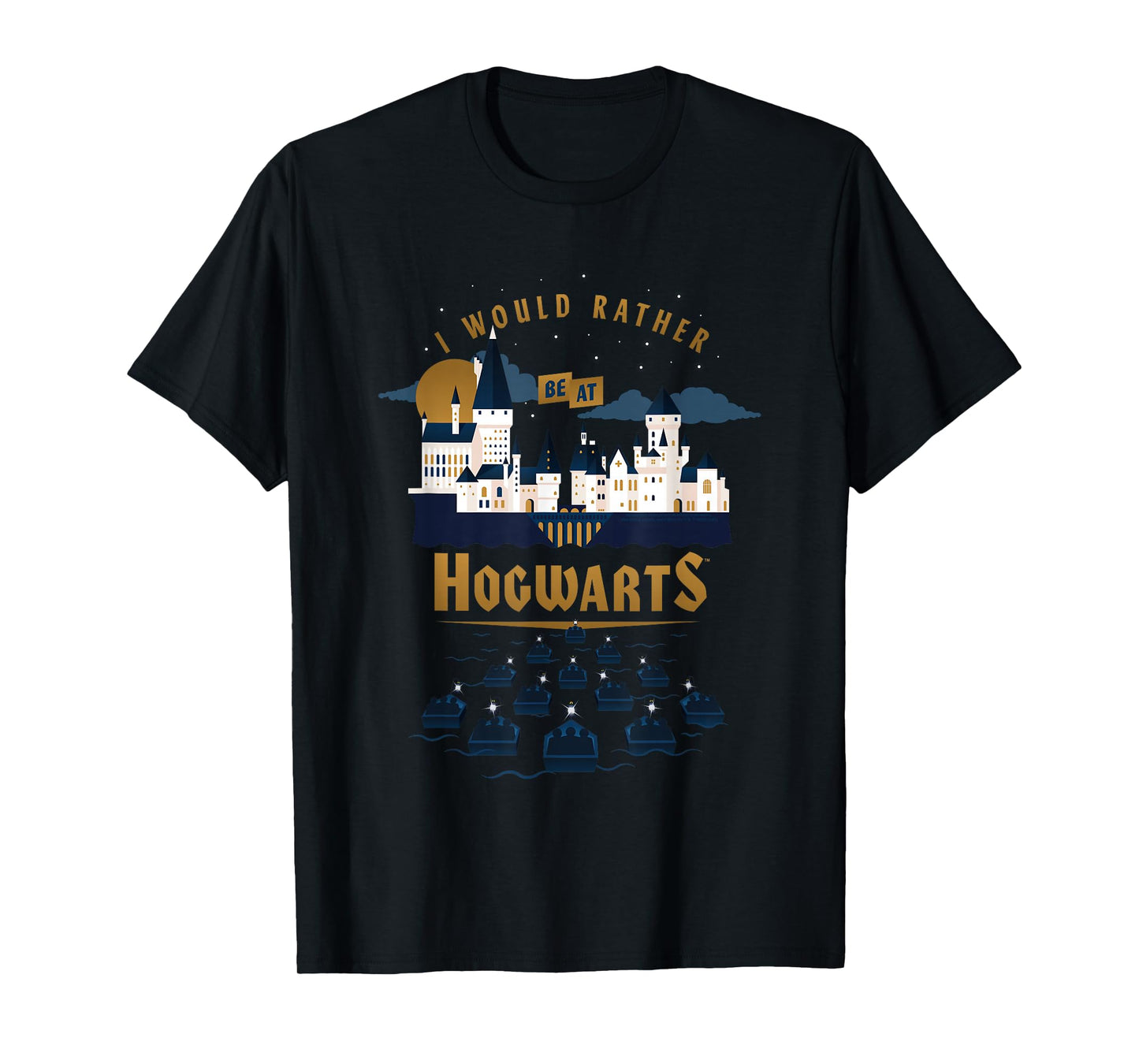 Harry Potter I Would Rather Be At Hogwarts T-Shirt