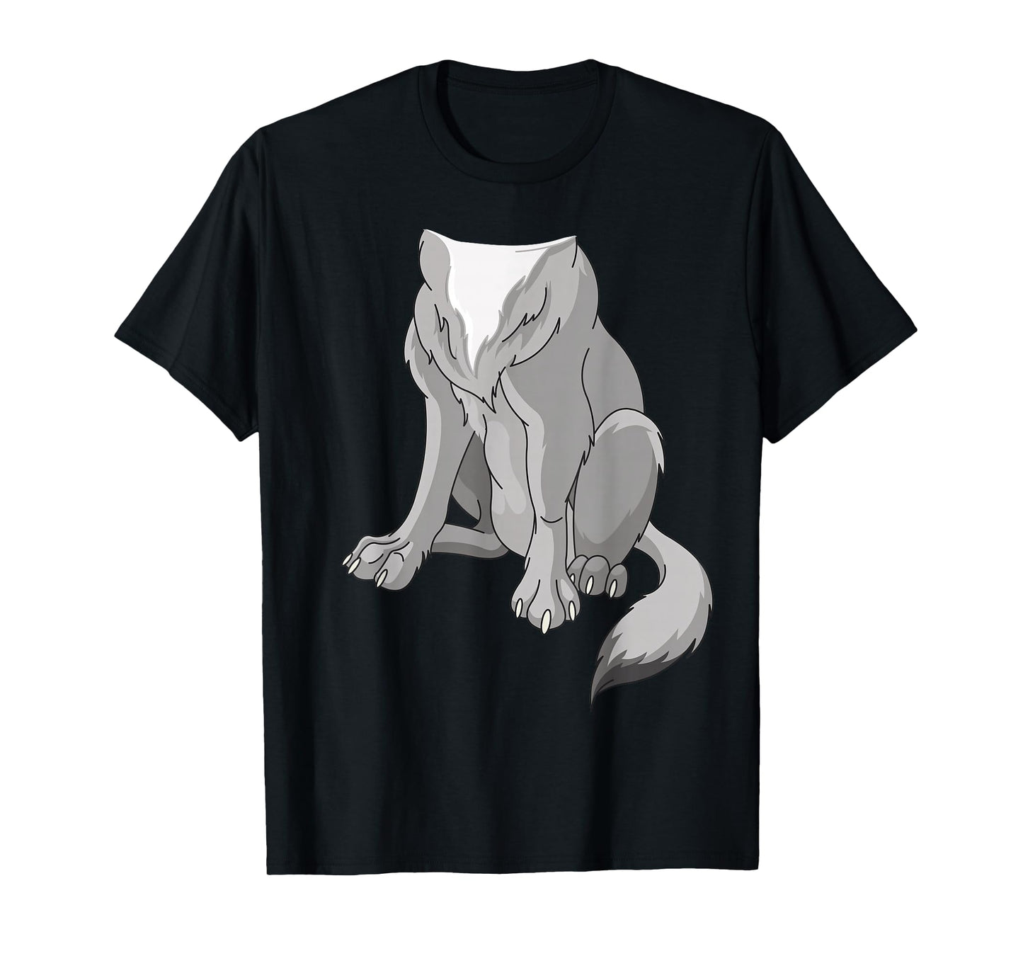 Wolf Shirt Adult Men Women Kids Werewolf Costume T-Shirt
