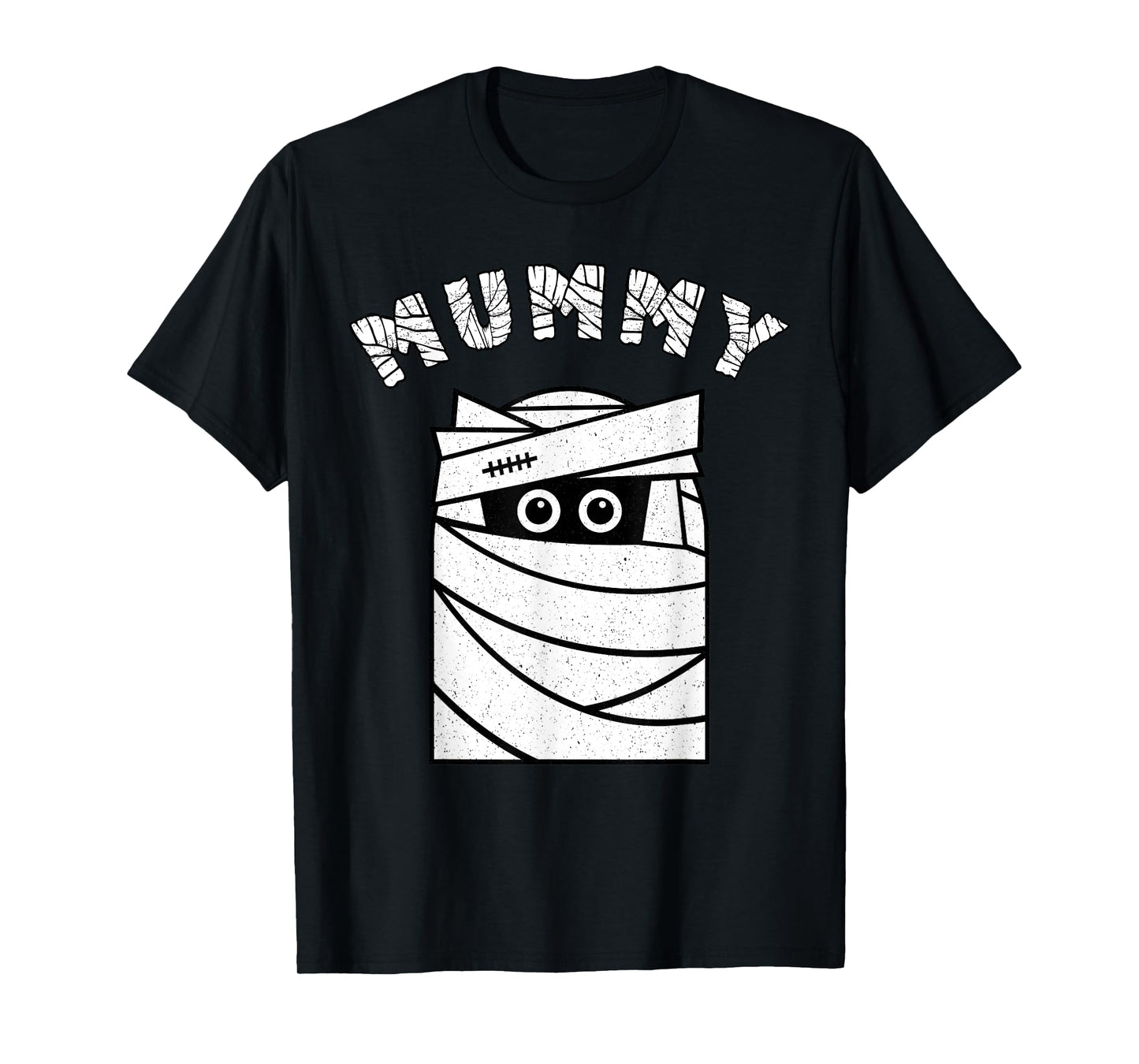Mummy Ghost Costume Mom Halloween Decor Womens Mummy Bandage T-Shirt