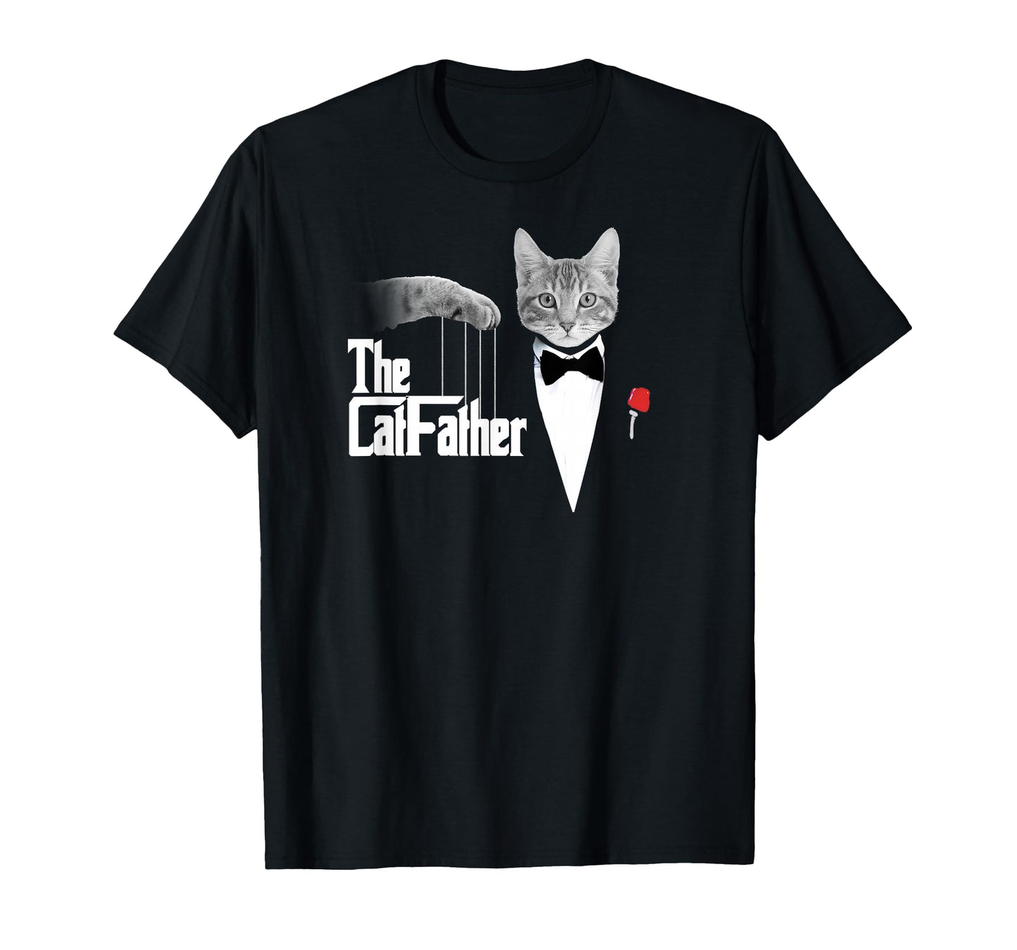 The CatFather Funny Parody T-shirt T-Shirt