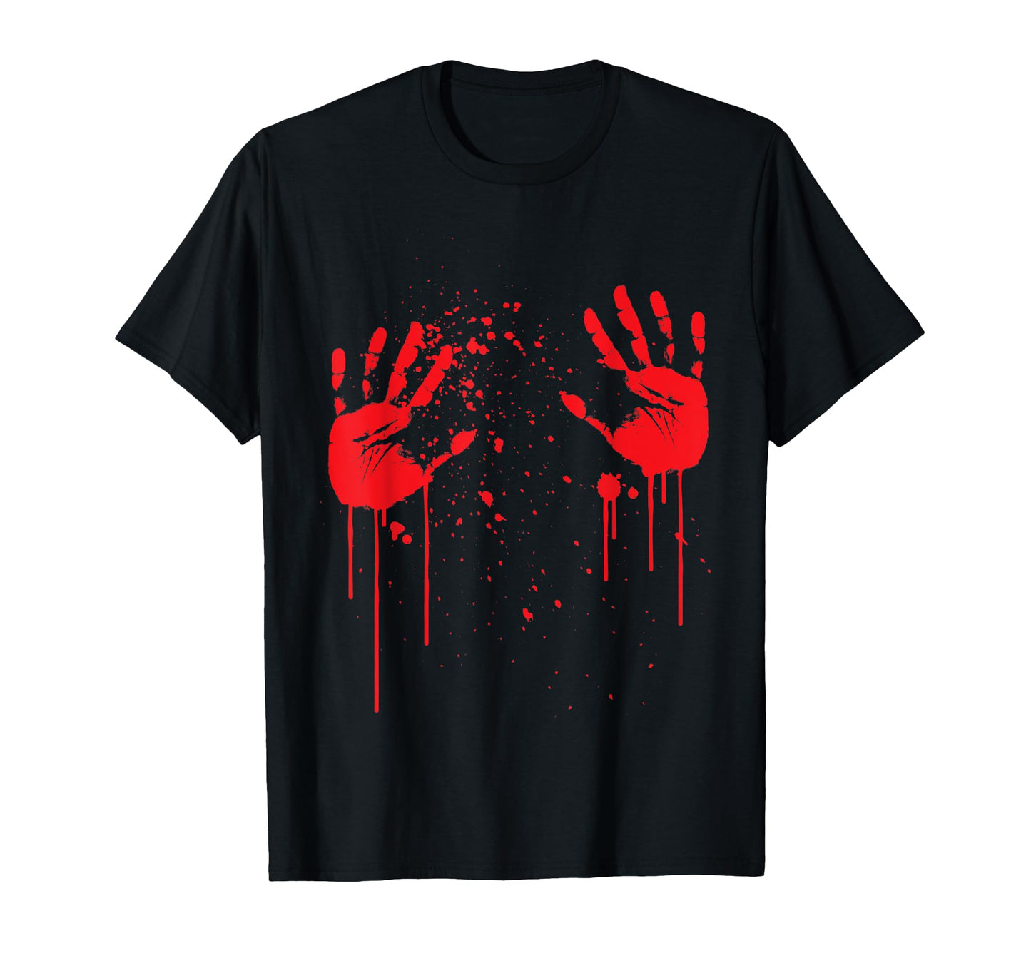 Bloody Hand Prints on your Boobs T-Shirt