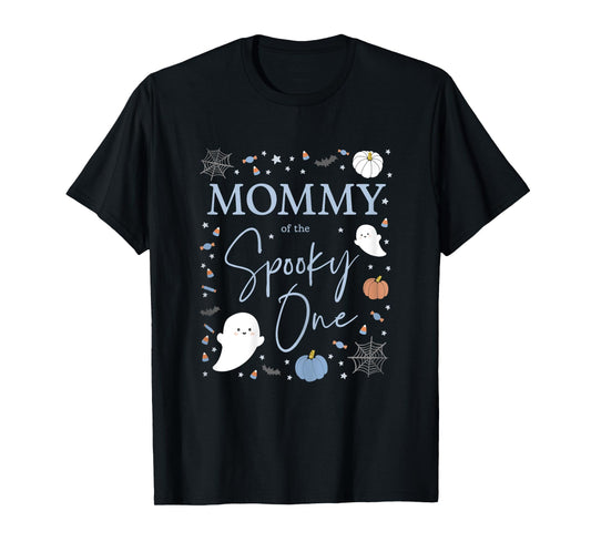 Mommy of the Spooky One First Birthday Boy 1st Halloween T-Shirt