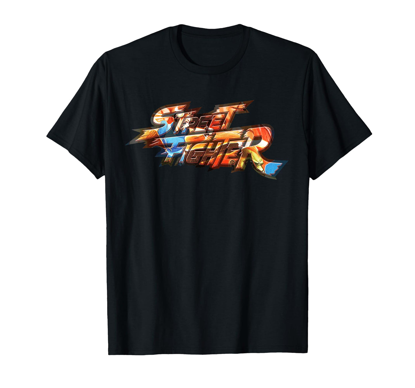 Street Fighter Logo Chun Li Kick Epic Battle Retro Gamer T-Shirt