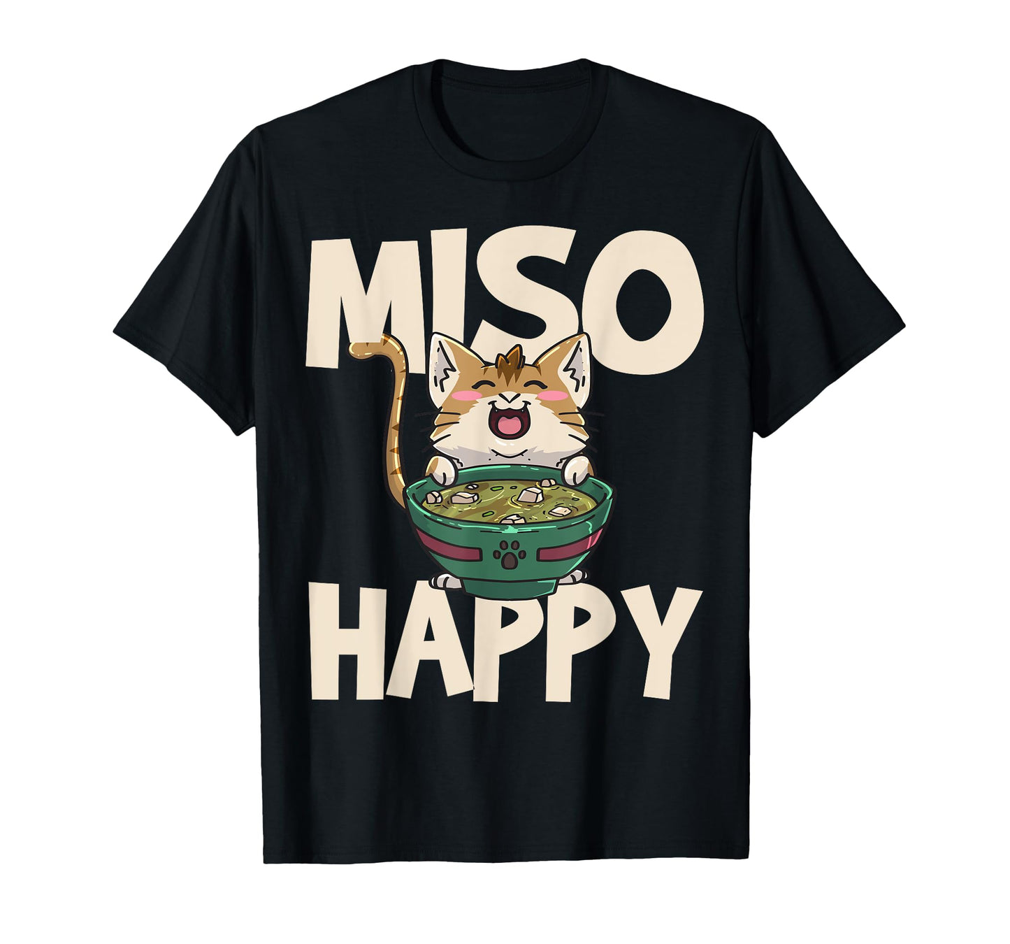 Anime Cat Ramen Kawaii Neko T-Shirt