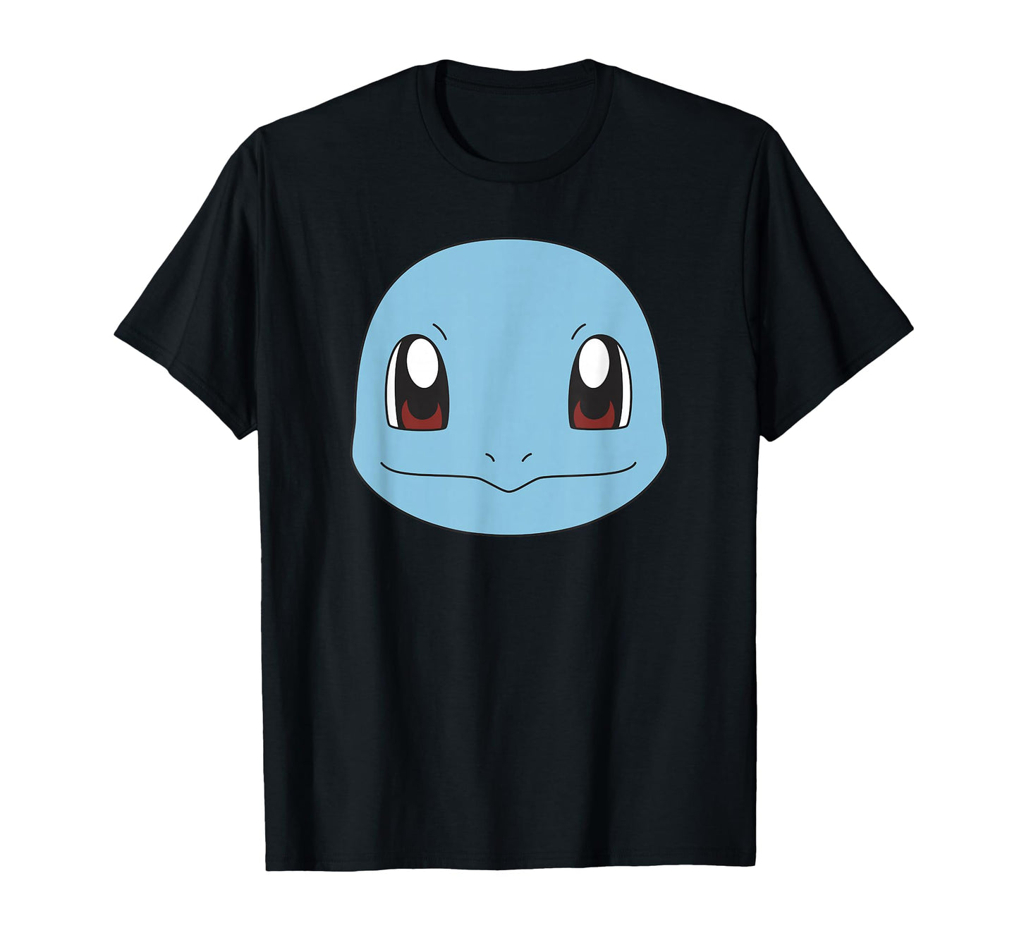 Pokémon Squirtle Cute Tiny Turtle Big Face T-Shirt