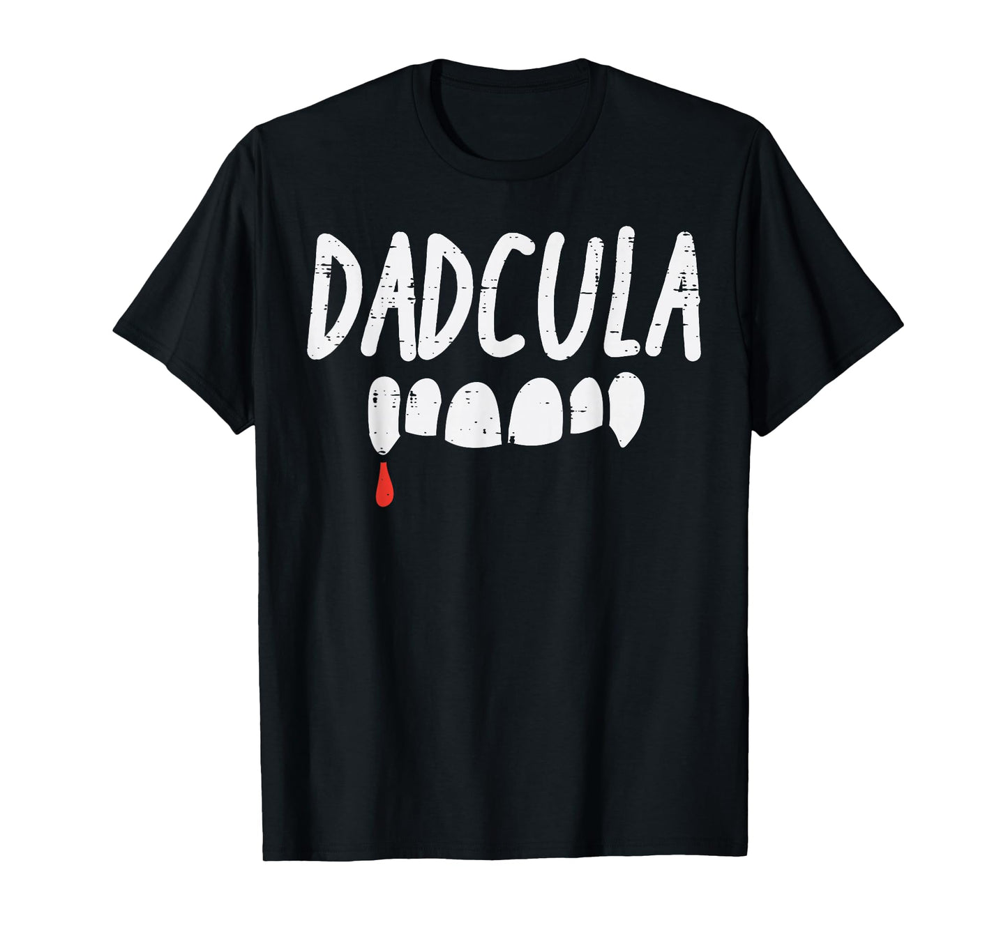Dadcula Dad Dracula Halloween Family Matching Daddy Papa Men T-Shirt