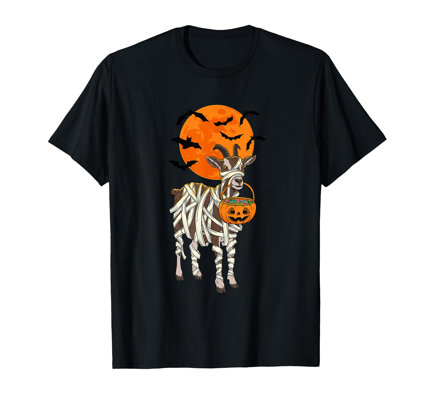 Goat Mummy Funny Halloween Farmer T-Shirt