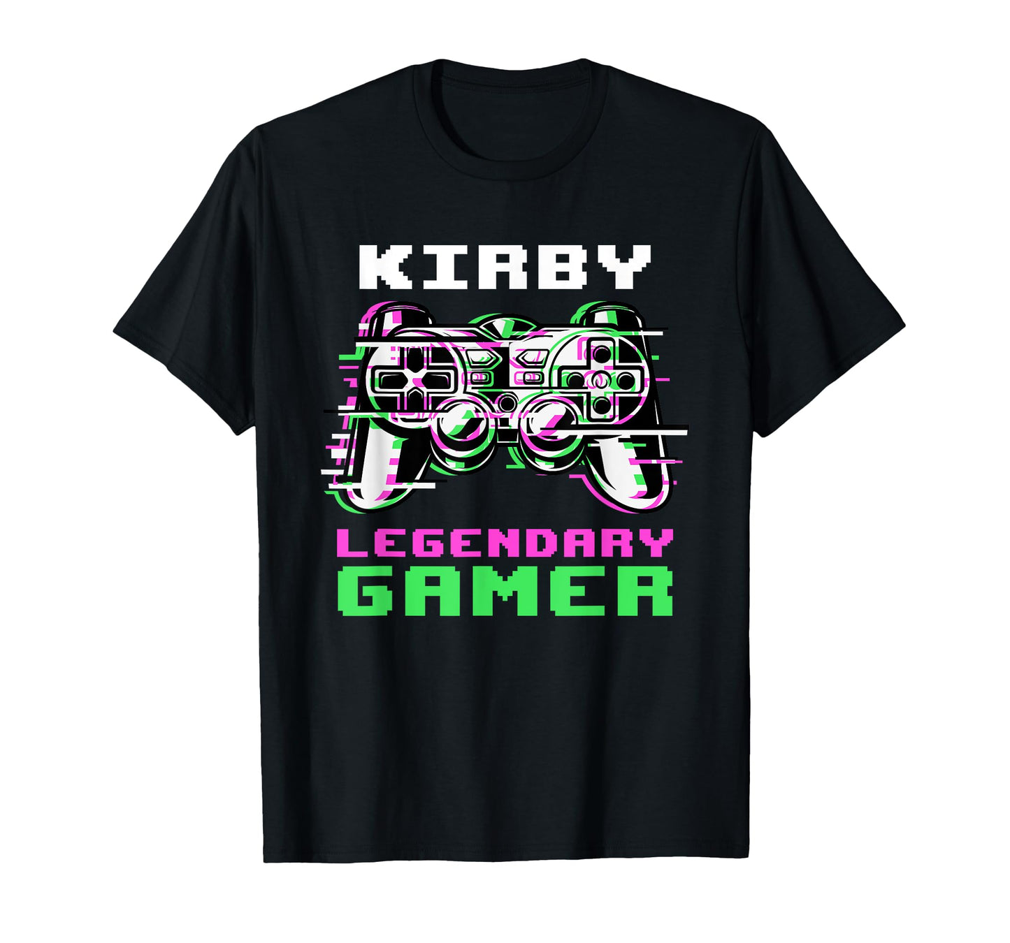 Kirby - Legendary Gamer - Personalized T-Shirt
