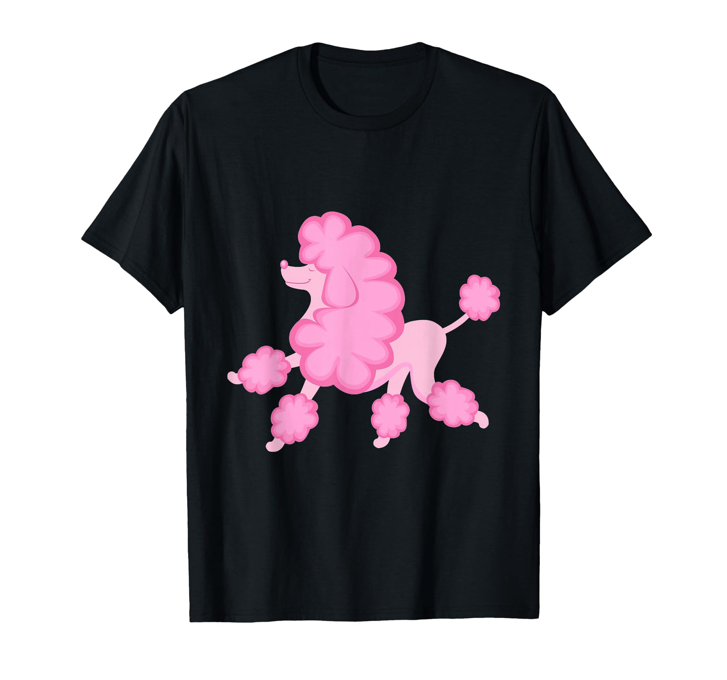 Fancy Pink Poodle T-Shirt T-Shirt
