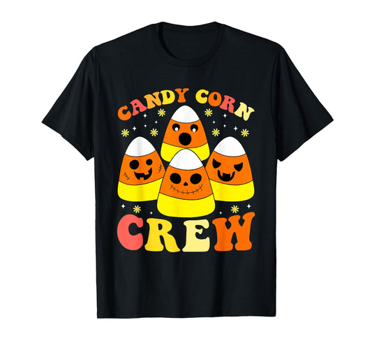 Halloween Candy Corn Squad Team Candy Corn Crew Halloween T-Shirt