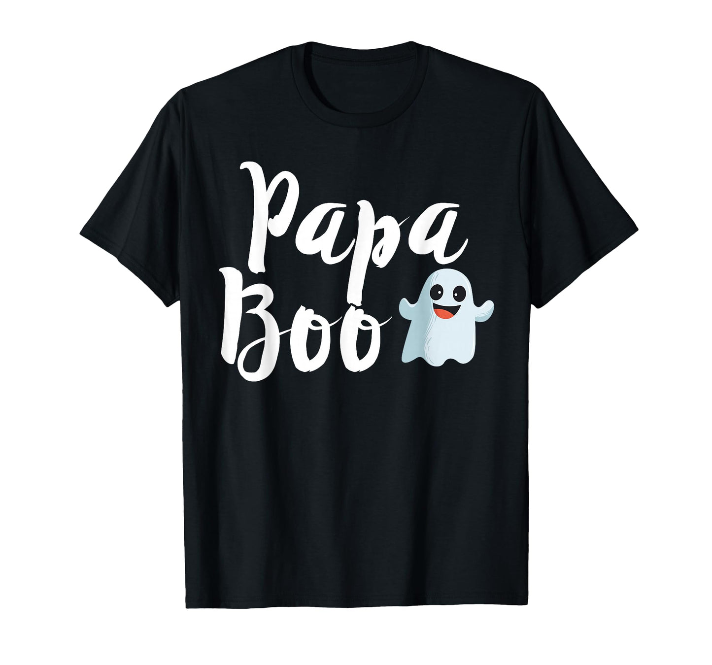 Papa Boo Halloween Family Matching Ghost Dad Shirt T-Shirt