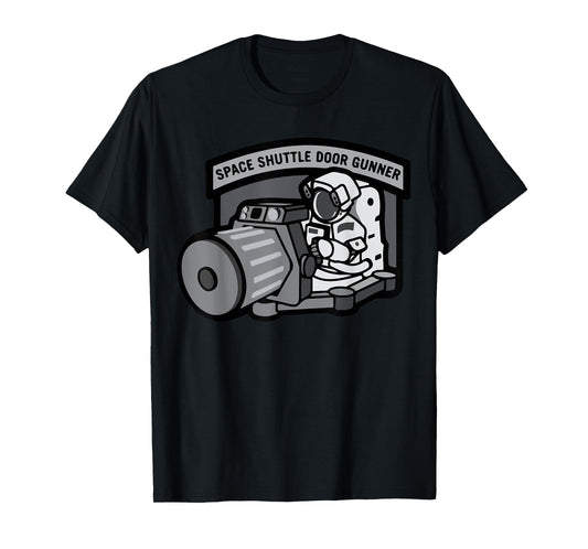 Space Shuttle Door Gunner T-Shirt