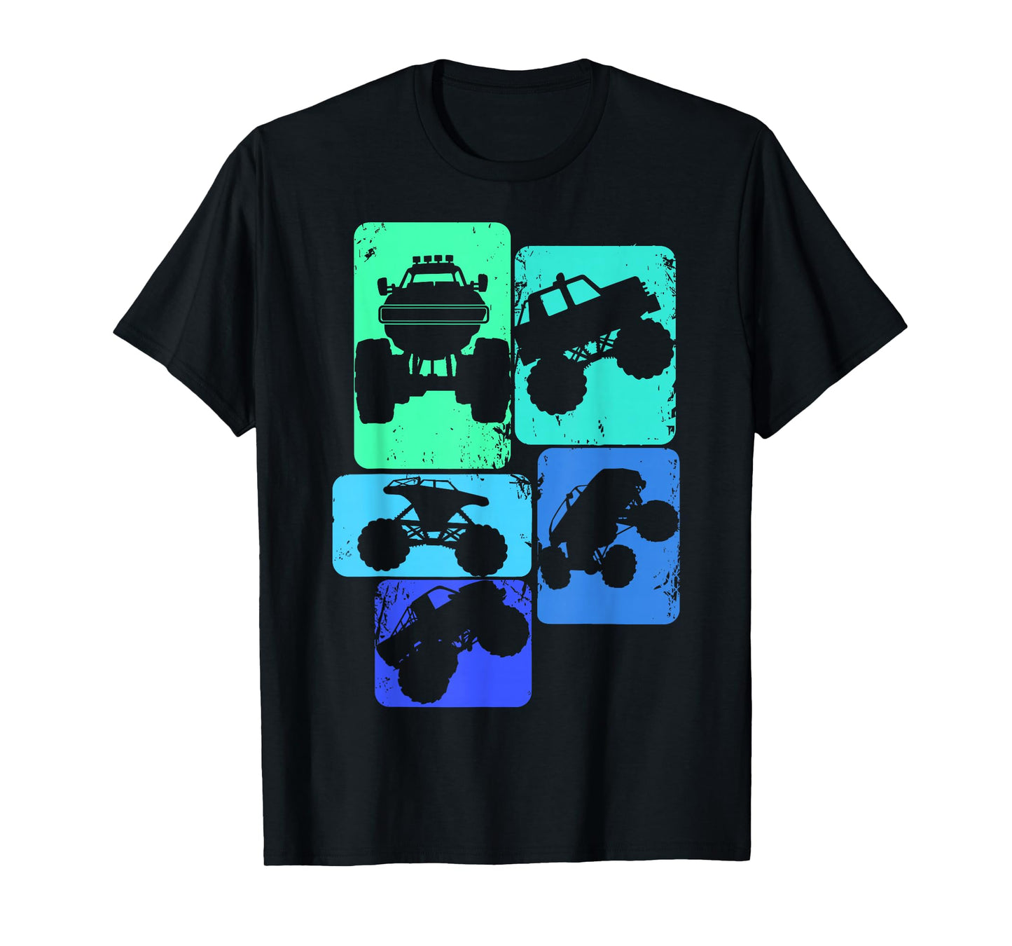 Monster Truck Boys Kids T-Shirt