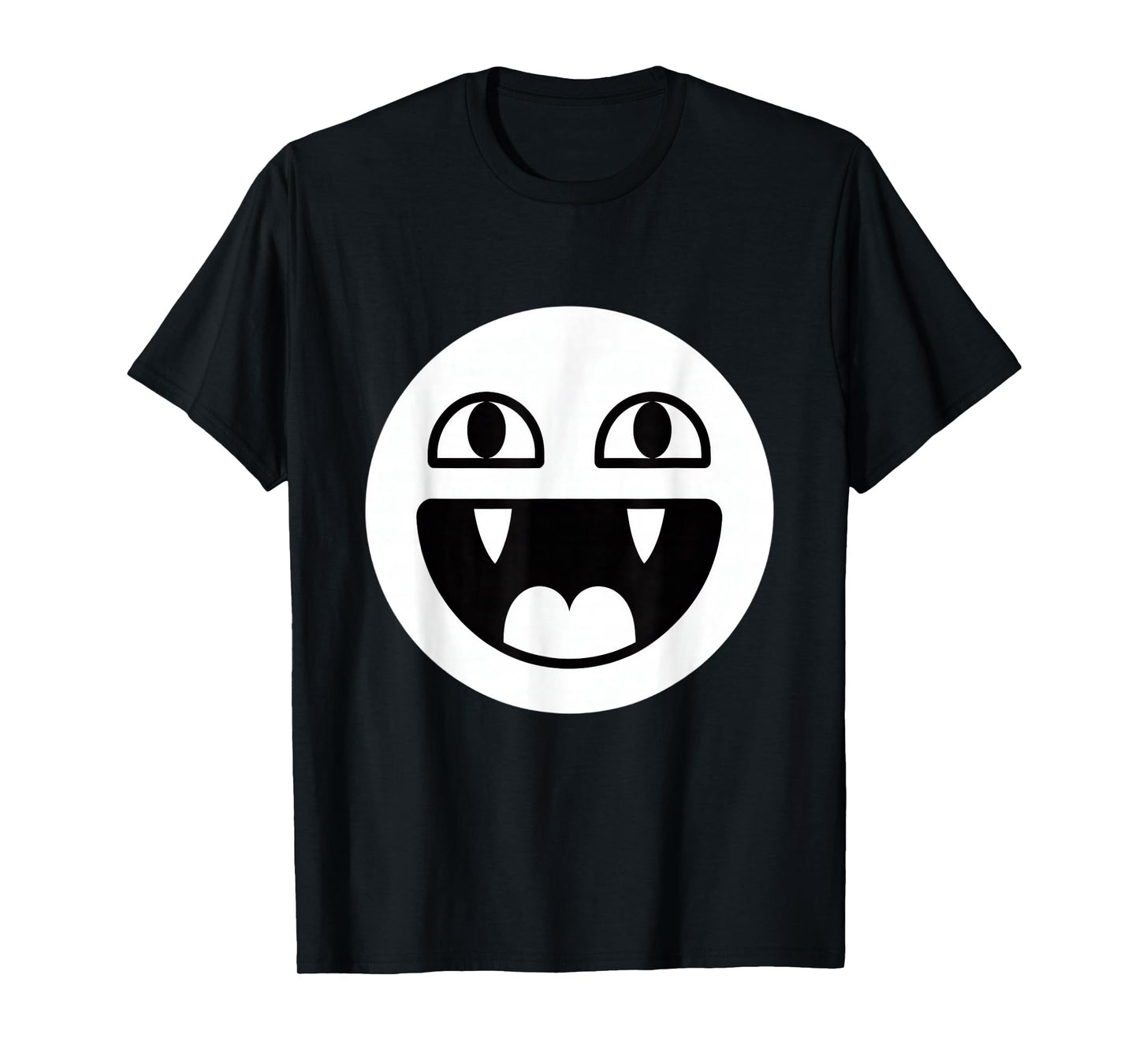 Epic Face Vampire Y2K 90s Streetwear Ghost Emo Costume T-Shirt