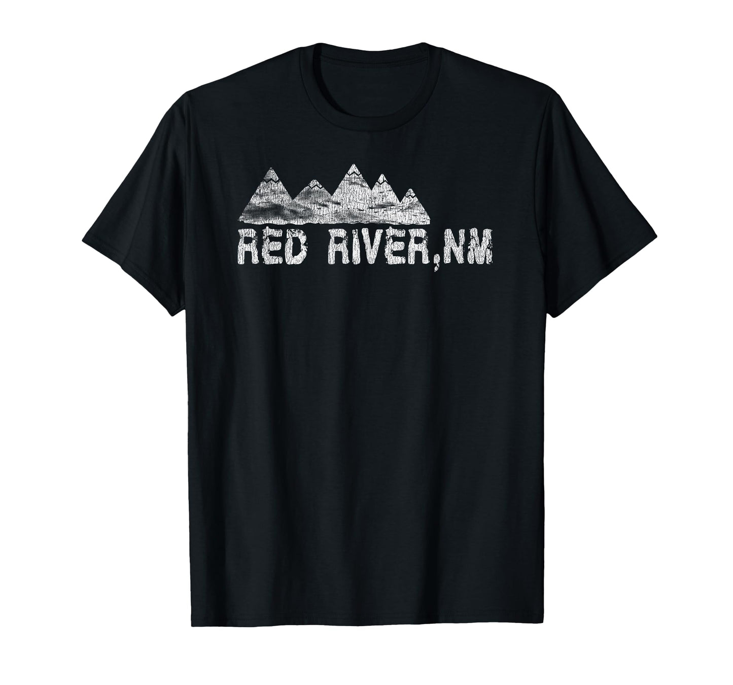 Trendy Grunge Red River NM Mountains Ski Town T-Shirt T-Shirt
