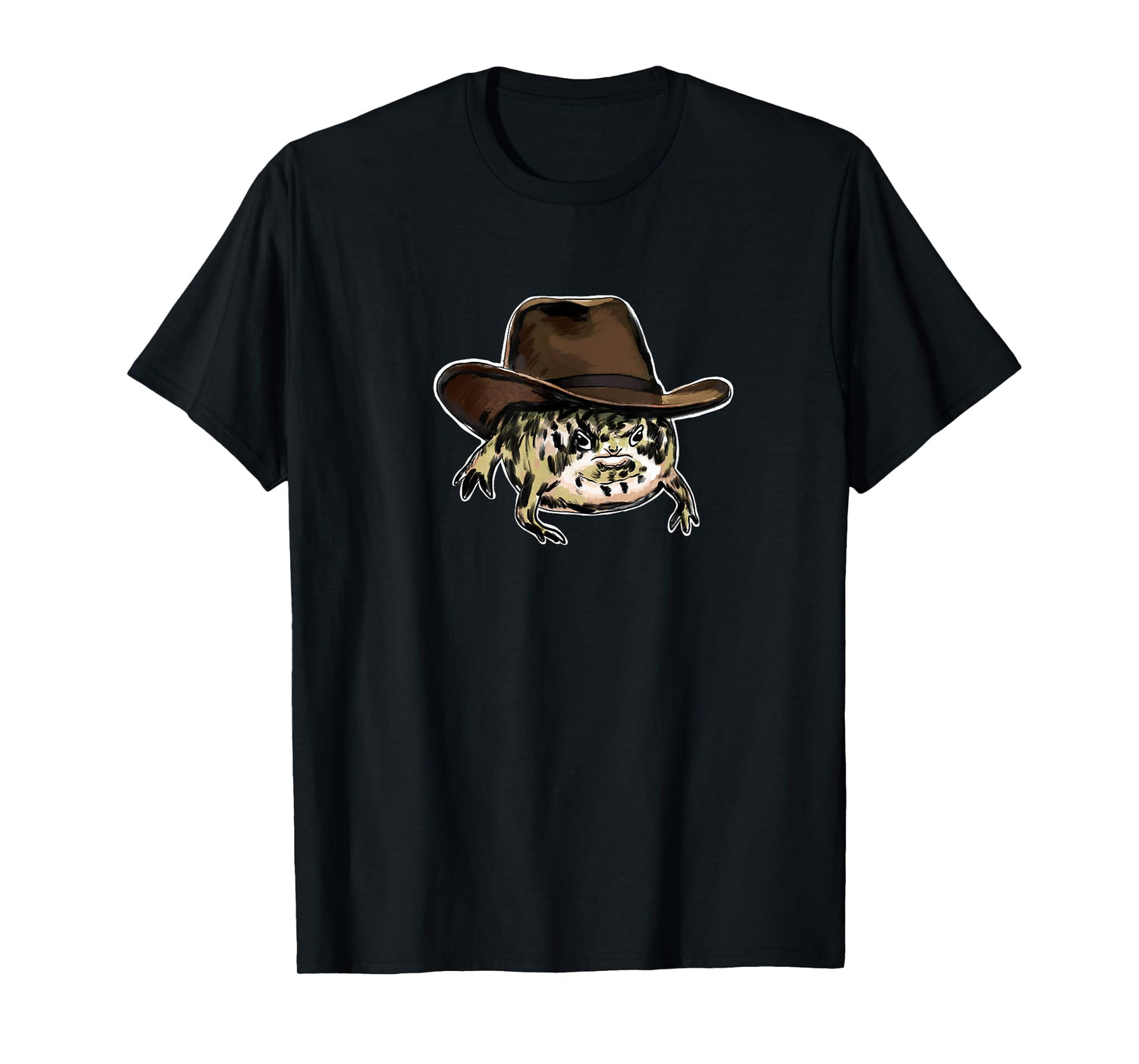 Funny Mashup Between Desert Rain Frog and Howdy Memes T-Shirt