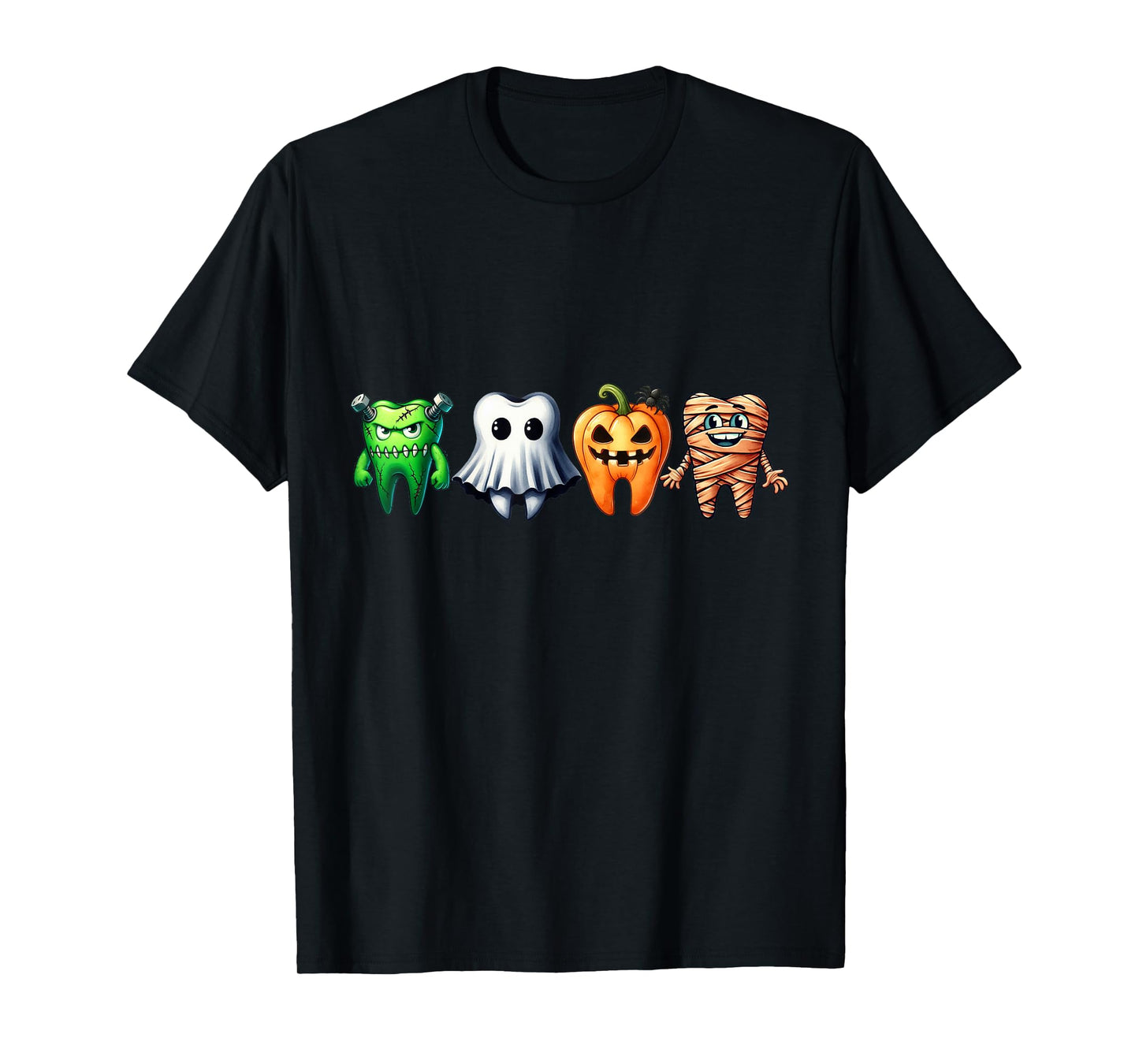 Trick Or Teeth Halloween Dental Hygienist Dental Assistant T-Shirt