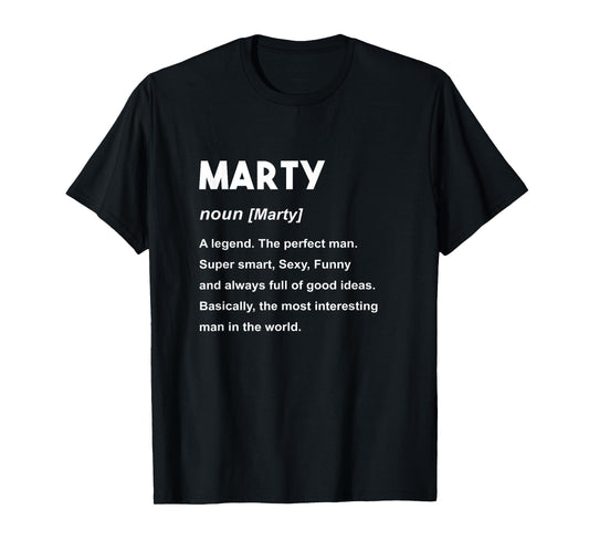 Marty Name Shirt | Marty T-Shirt