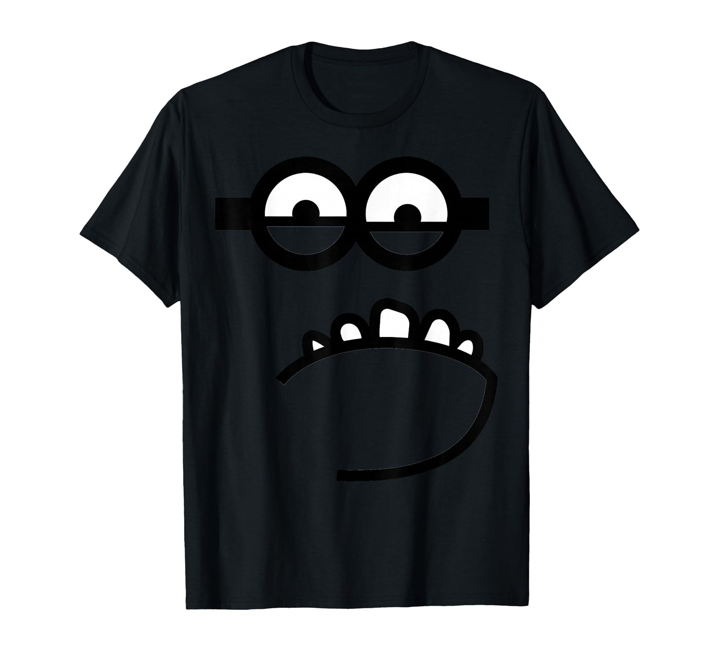 Despicable Me Minions Evil Minion Face Graphic T-Shirt T-Shirt