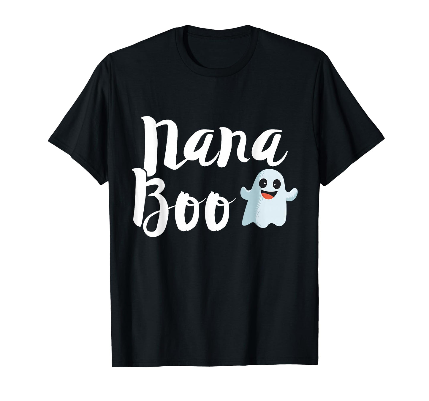 Nana Boo Halloween Family Matching Ghost Grandma Shirt T-Shirt