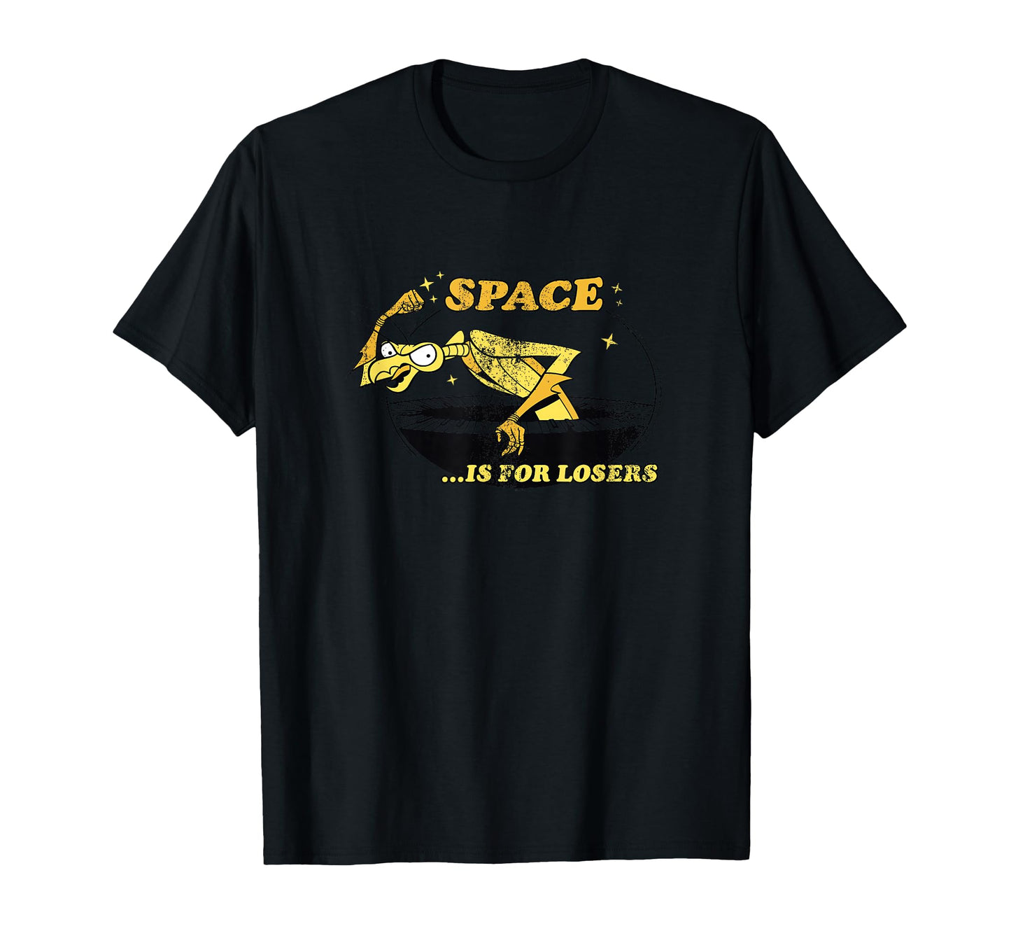 Space Ghost Vintage Zorak Space Is For Losers Distressed T-Shirt