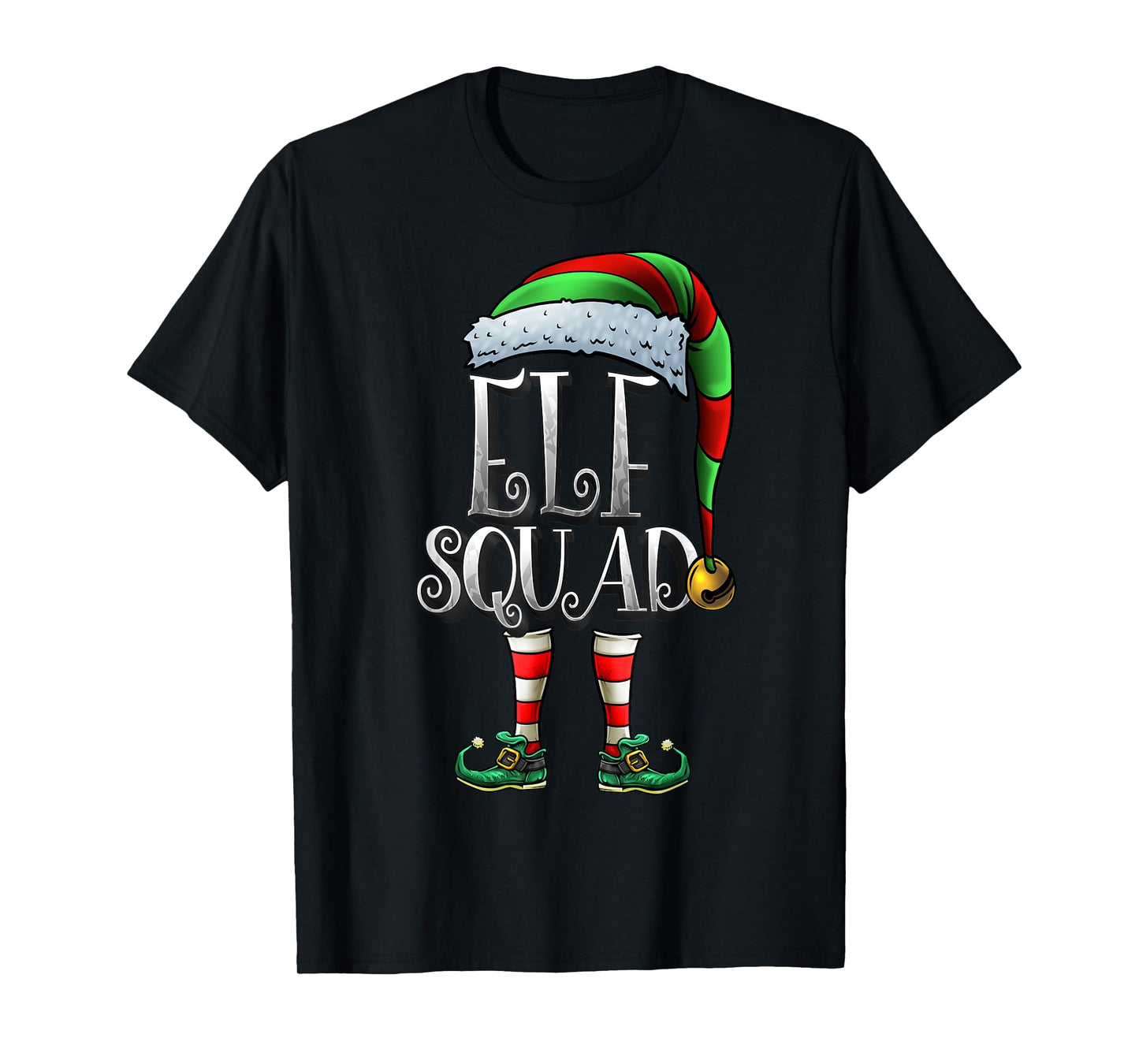 The Elf Squad Shirt Matching Family Elf Squad Christmas Elf T-Shirt