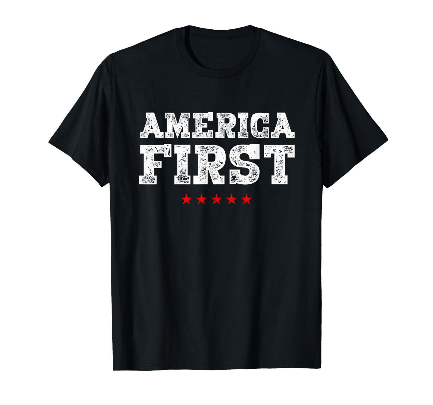 America First Pro-Trump T-Shirt Men Women T-Shirt