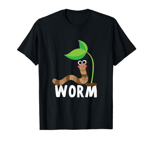 Kids Worm Shirt For Boys Or Girls | Cute Worm Gift T-Shirt