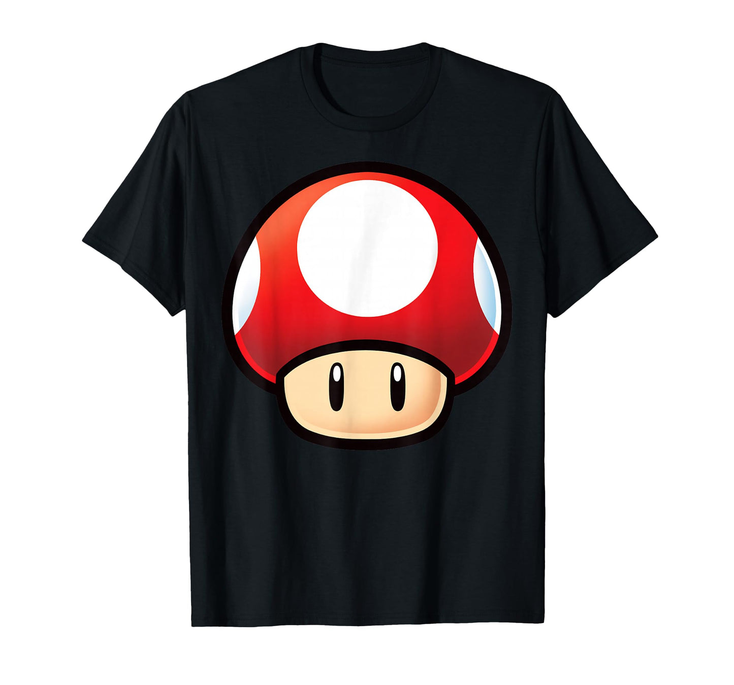 Super Mario Red Mushroom Big Face T-Shirt