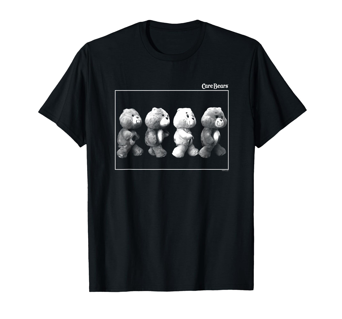 Care Bears Four Bears Walking Stuffed Animals Retro Cartoon T-Shirt