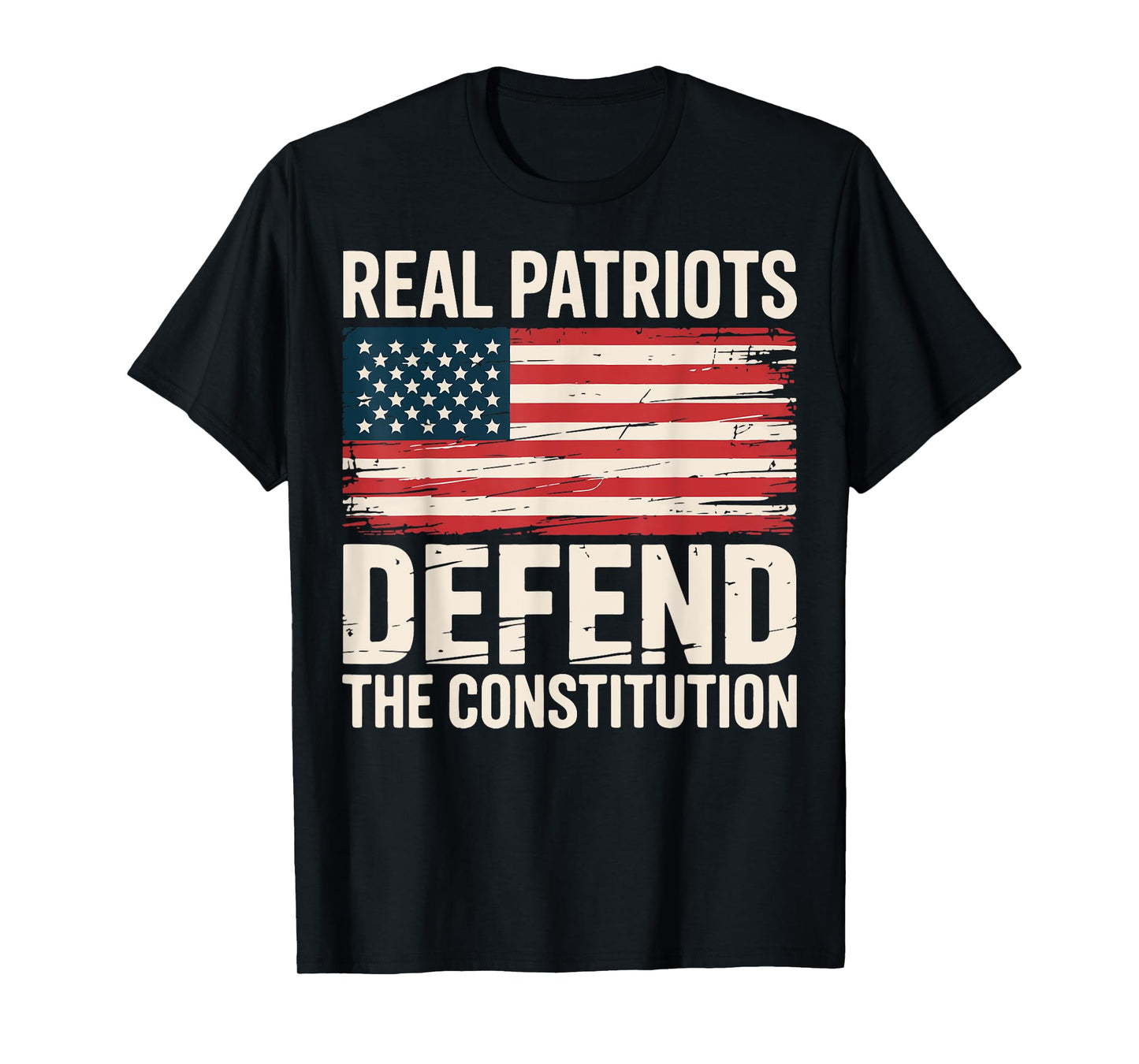 Real Patriots Defend The Constitution T-Shirt