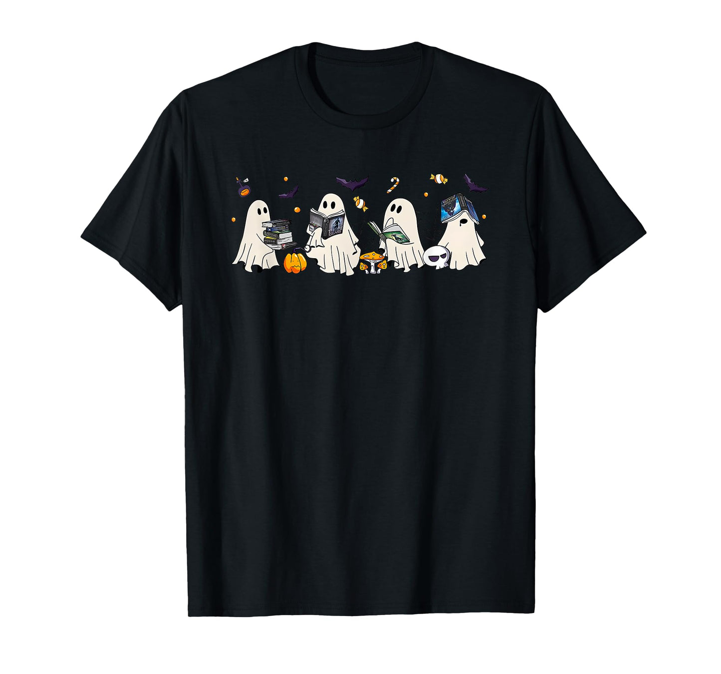Bookish Ghost Throne Of Glass Halloween T-Shirt