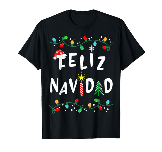 Feliz Navidad Shirt-Funny Mexican Christmas in Spanish T-Shirt