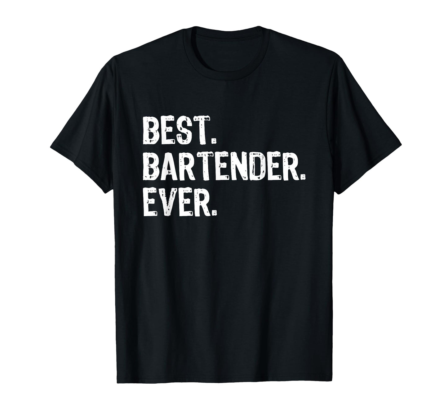 Best Bartender Ever Bartending Funny Gift Christmas T-Shirt