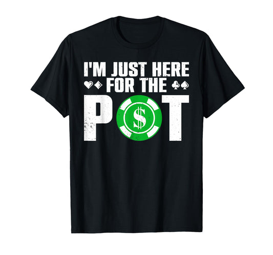 Cool Poker Lover for Men Women Card Casino Player Gambler T-Shirt Small